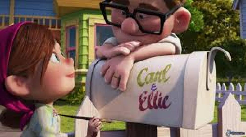 Carl muore all’inizio di Up
