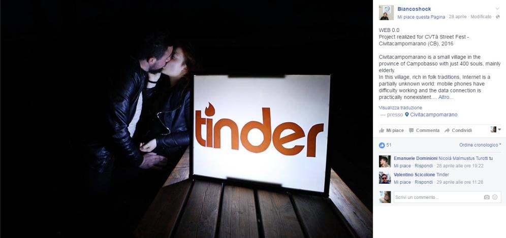Tinder - La panchina imboscata