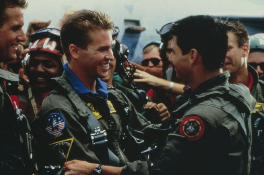9.	Top Gun fece aumentare l’arruolamento. 
