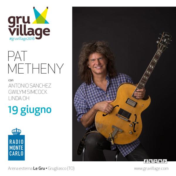 PAT METHENY CON ANTONIO SANCHEZ, GWILYM SIMCOCK E LINDA OH 