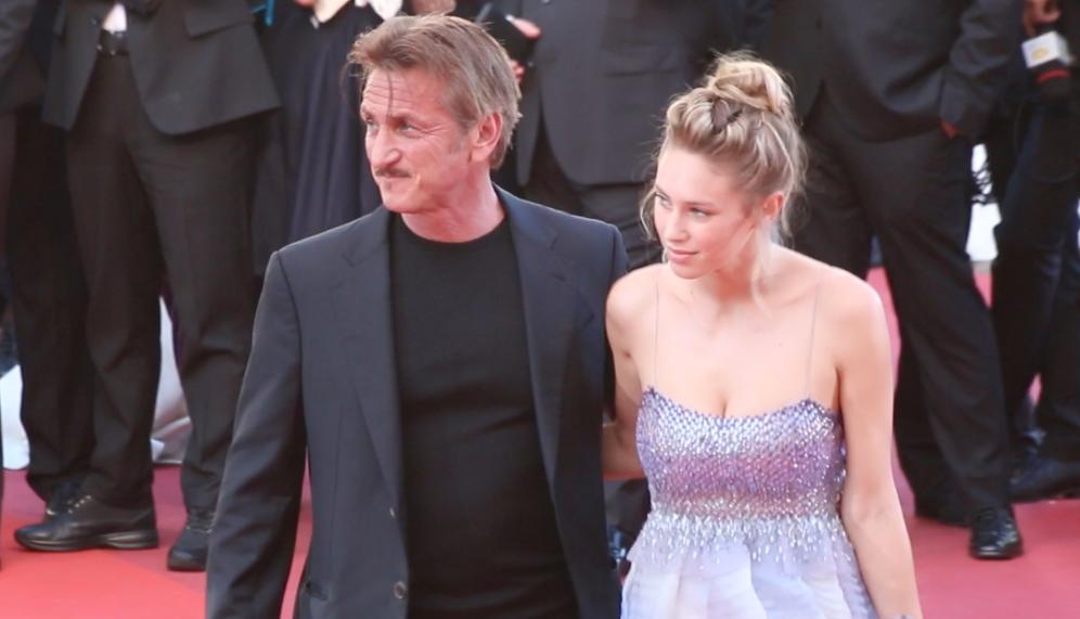 Sean Penn con la figlia Dylan Frances