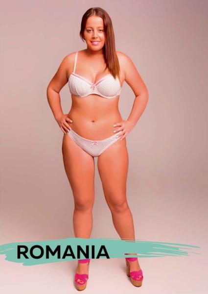 Romania. Più proporzionata.