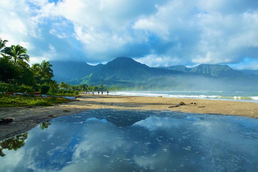 Hanalei Bay, Hawaii