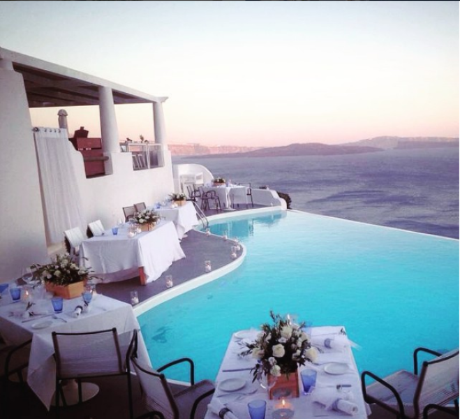 Katikies Hotel - Santorini, Grecia.