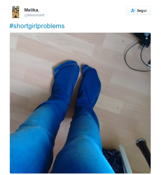 Pantaloni sempre troppo lunghi