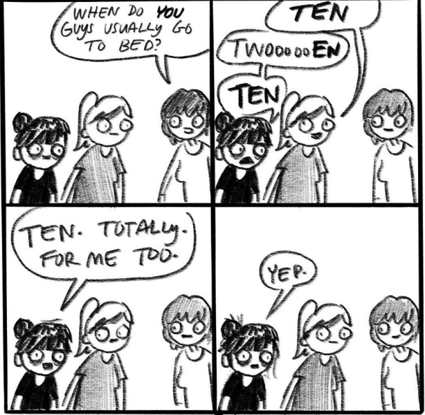 E' ora di andare a dormire