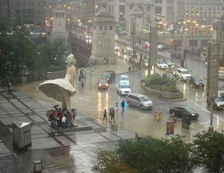Un giorno di pioggia a Chicago