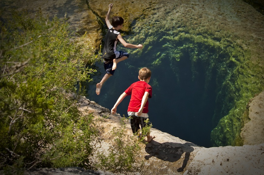 Jacob’s well. Texas, USA