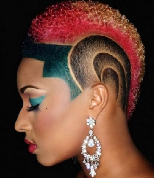 Perfetto per i capelli cortissimi, anzi rasati, e dunque per le più audaci
