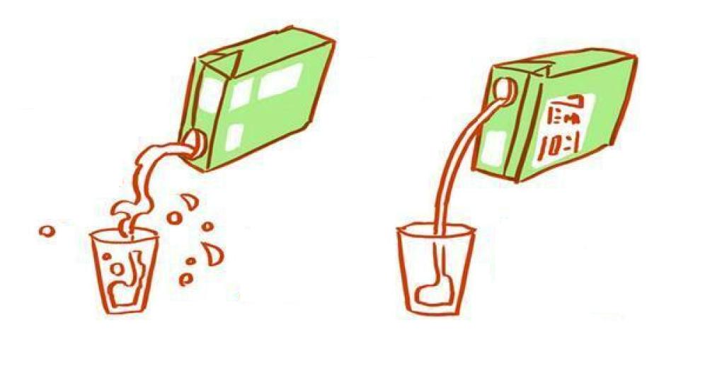 Il cartone del latte