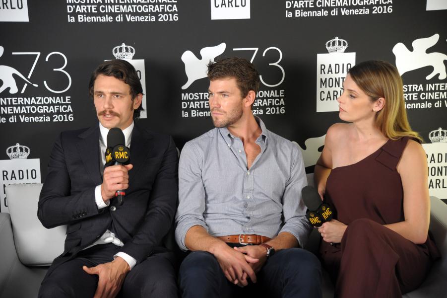 James Franco, Austin Stowell e Ashley Greene 