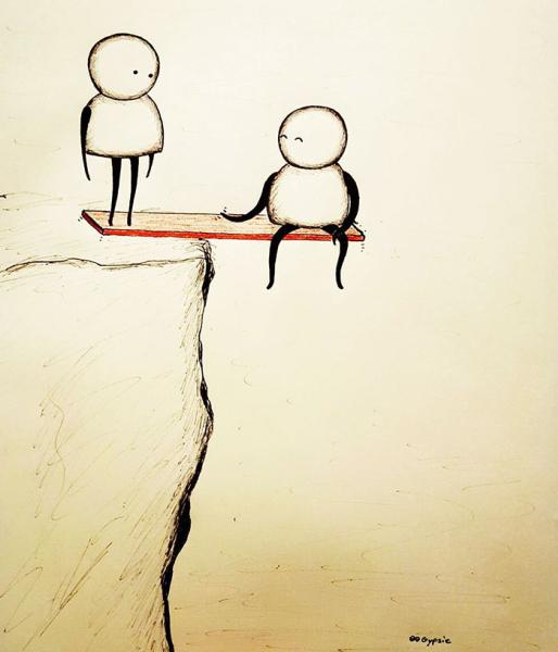 L'amore è anche questione... di equilibrio.