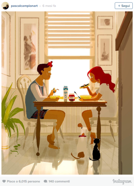 Fare colazione insieme