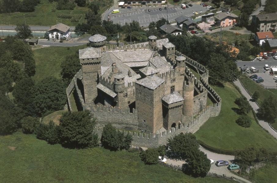 Il castello di Feni ad Aosta
