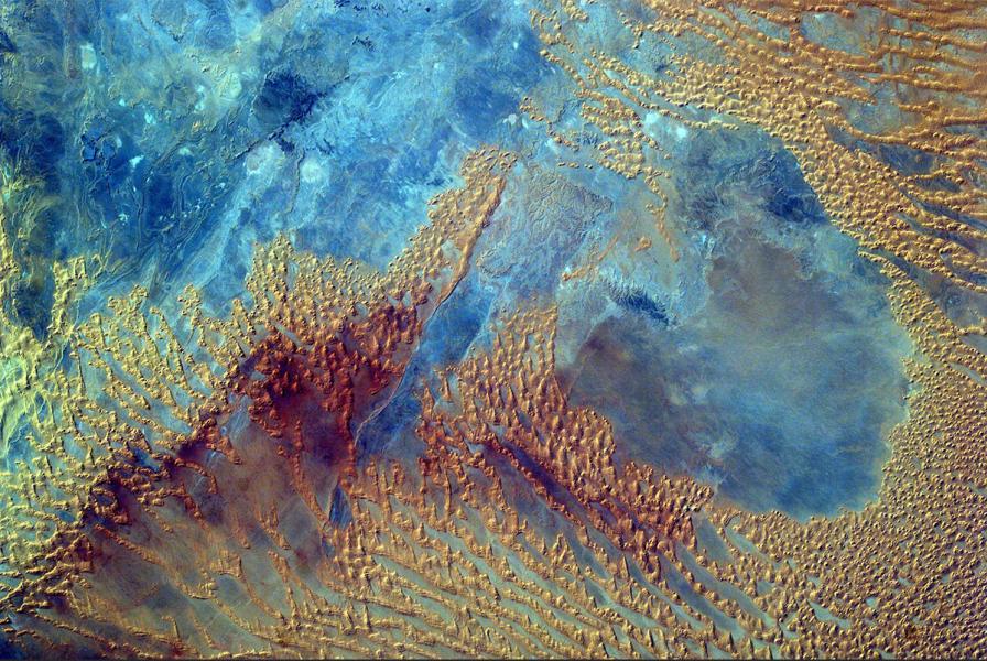 Il Sahara dallo Spazio.