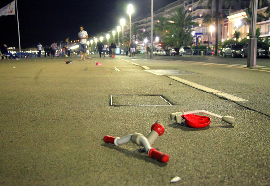 La Promenade des Anglais a Nizza.