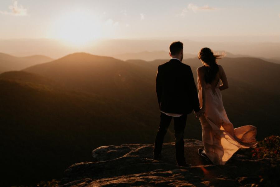 6. Il tramonto è una foto evergreen, anche nei matrimoni