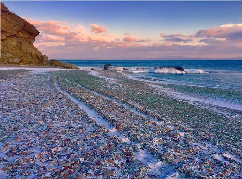 Una spiaggia mozzafiato