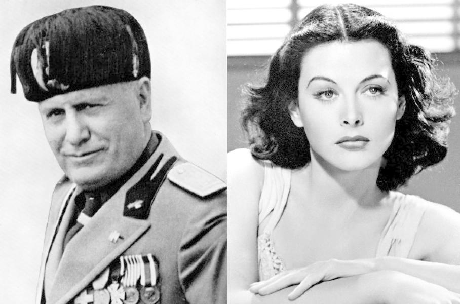 5. Benito Mussolini ed Estasi con Hedy Lamarr 