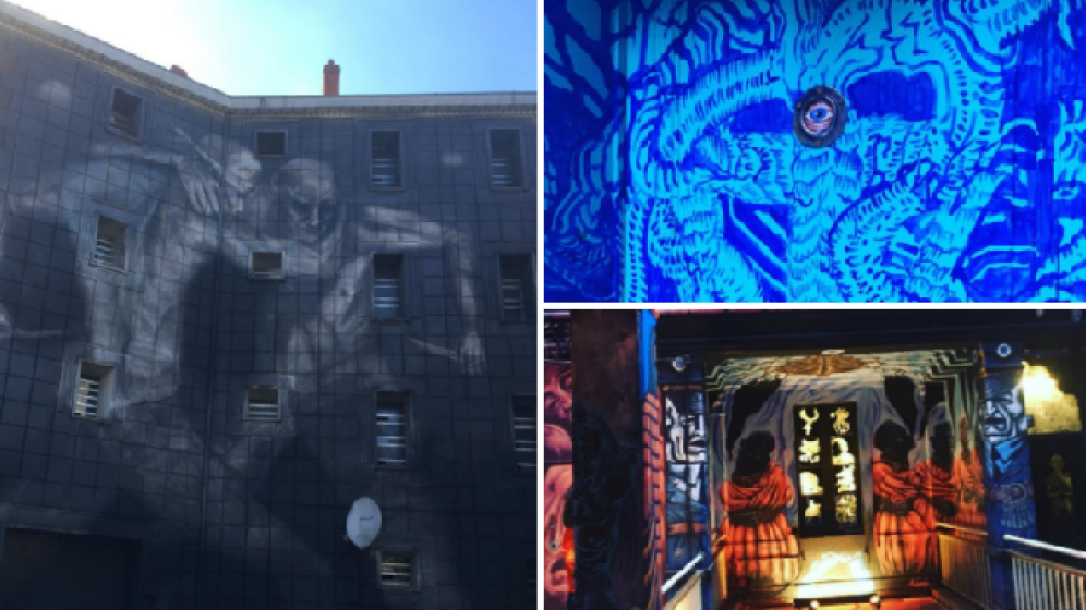 Una galleria d'arte moderna a cielo aperto!