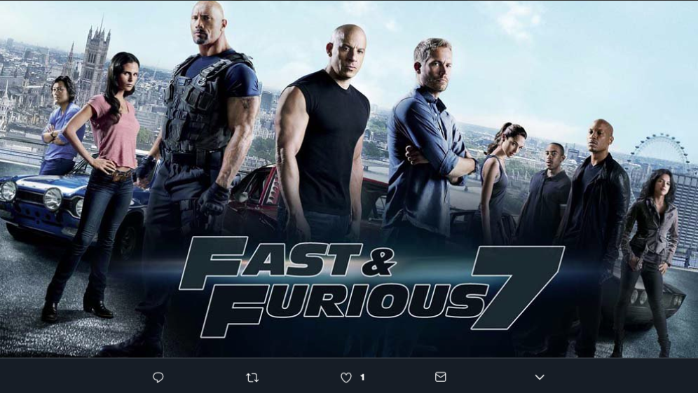 7. Fast & Furious 7 (2015) 