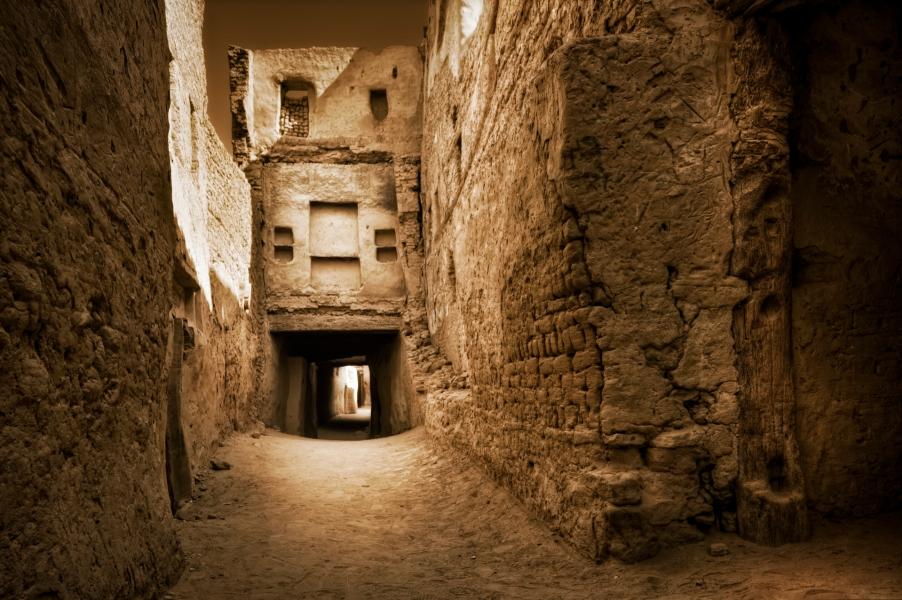 El-Qasr vicino Oasi di Dakhla