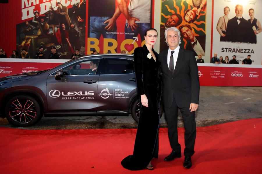 Kasia Smutniak e Domenico Procacci