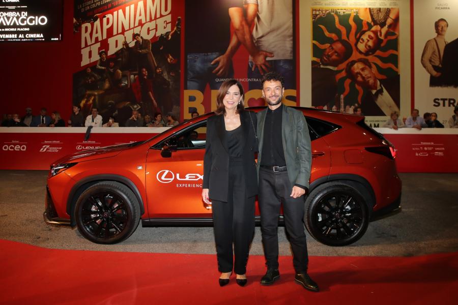 Director Francesca Comencini and Enrico Maria Artale