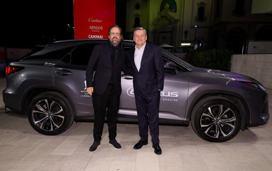 Mourad Belkeddar e Ted Sarandos