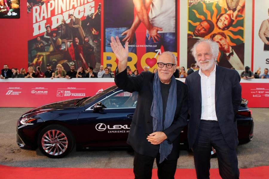 Mimmo Paladino e Toni Servillo