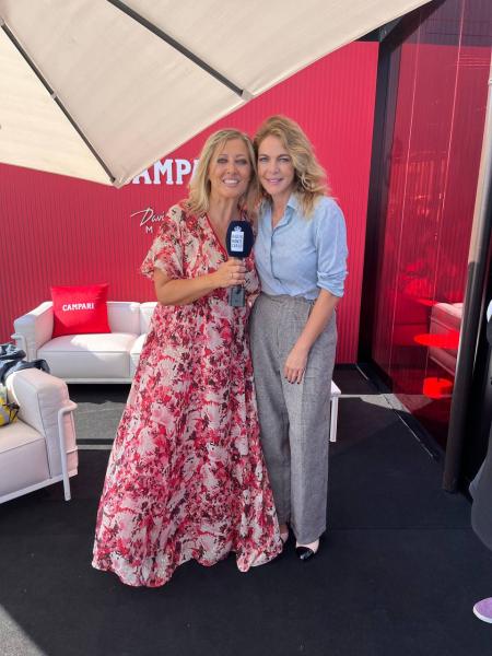 Rosaria Renna e Claudia Gerini