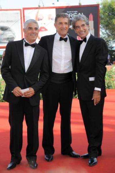 Biagio Izzo, Ezio Greggio e Gianfranco Jannuzzo