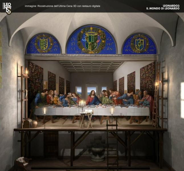 Leonardo - Cenacolo 3D