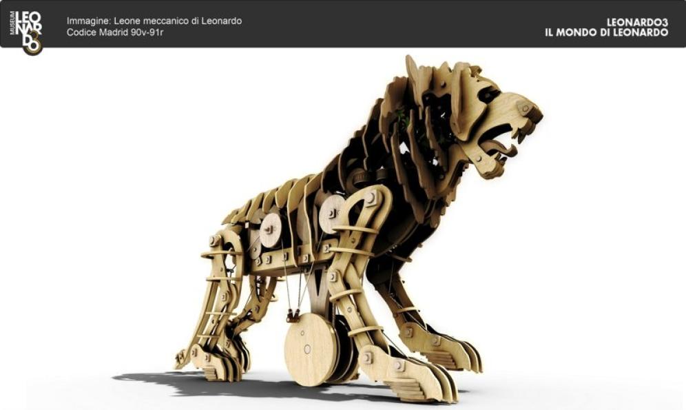 Leonardo - Leone meccanico