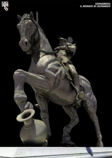 Leonardo - Monumento Sforza