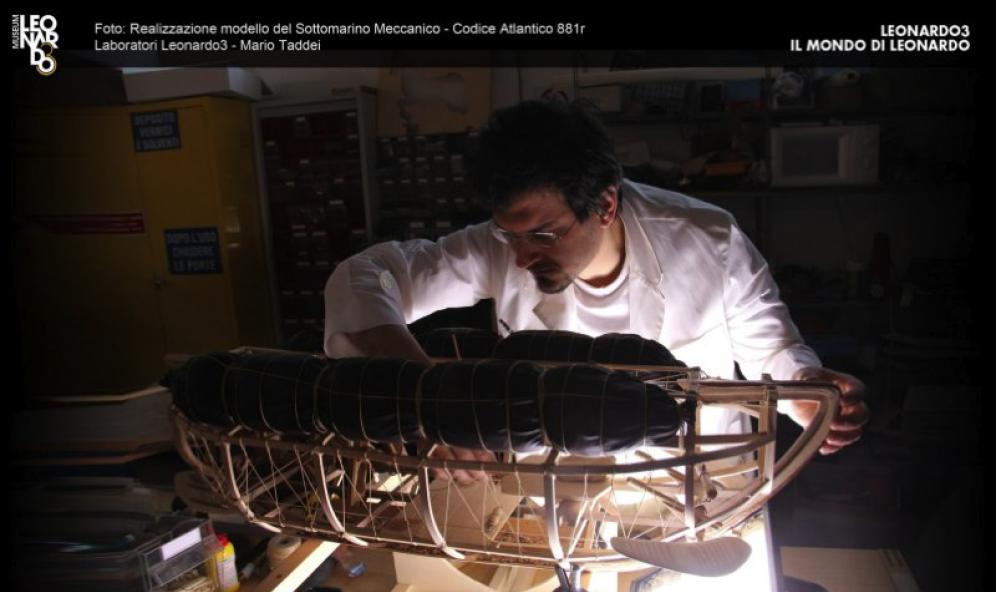 Leonardo - Sottomarino Meccanico