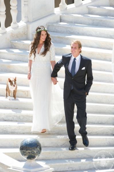 Andrea Casiraghi e Tatiana Santo Domingo