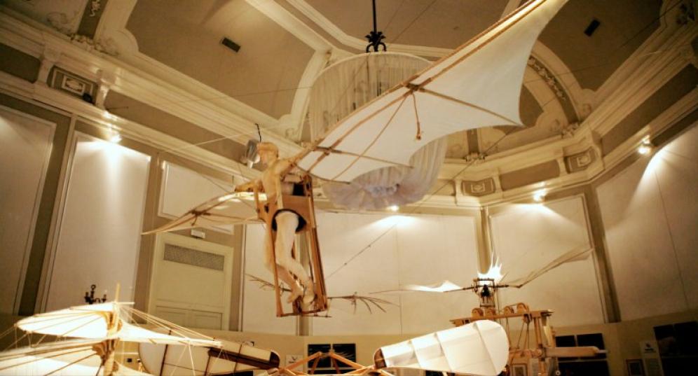 leonardo - macchina volante