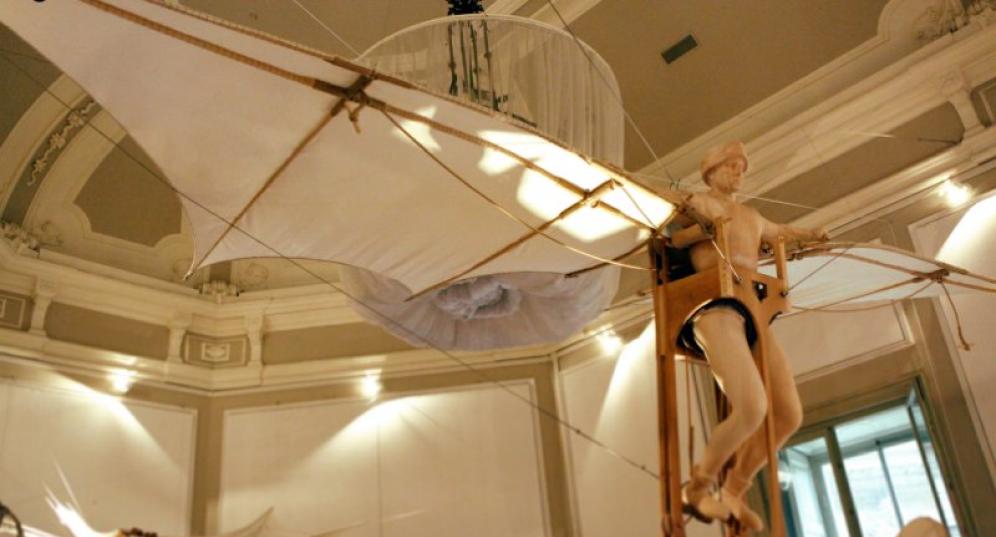 leonardo - macchina volante