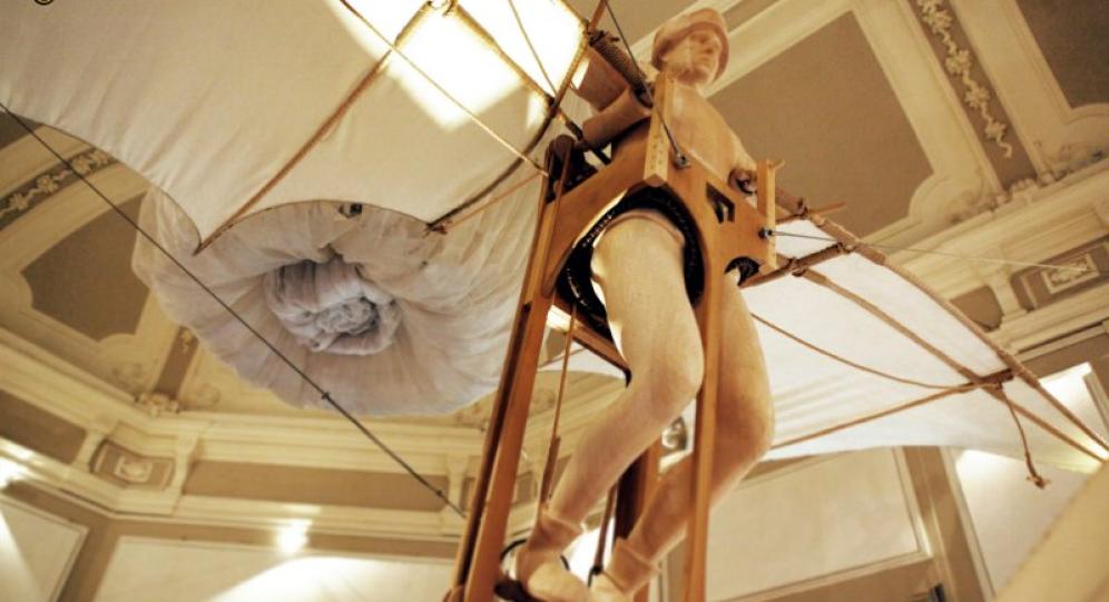 leonardo - macchina volante