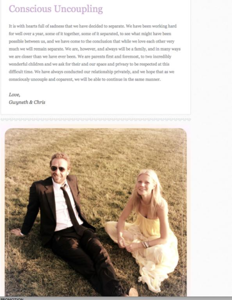Chris Martin e Gwyneth Paltrow 