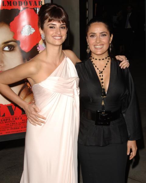 Penelope Cruz, and Salma Hayek at the "Volver" AFI FEST 2006 Centerpiece Gala Presentation and Tribute to Penelope Cruz - Hollywood, California