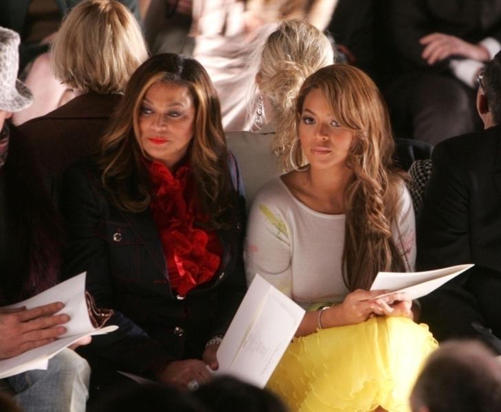 New York Fashion Week - Celebrities at 2005 Shows