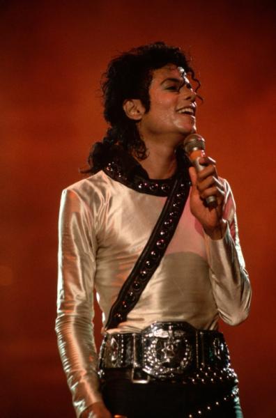 Michael Jackson Singing on the Bad Concert Tour