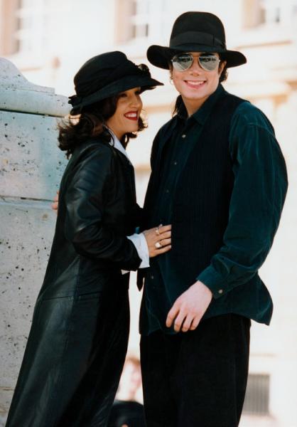 Lisa Marie Presley and Michael Jackson