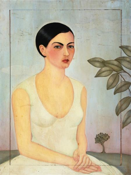 Woman in White by Frida Kahlo