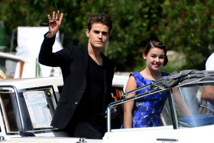 Paul Wesley e Fatima Ptacek 