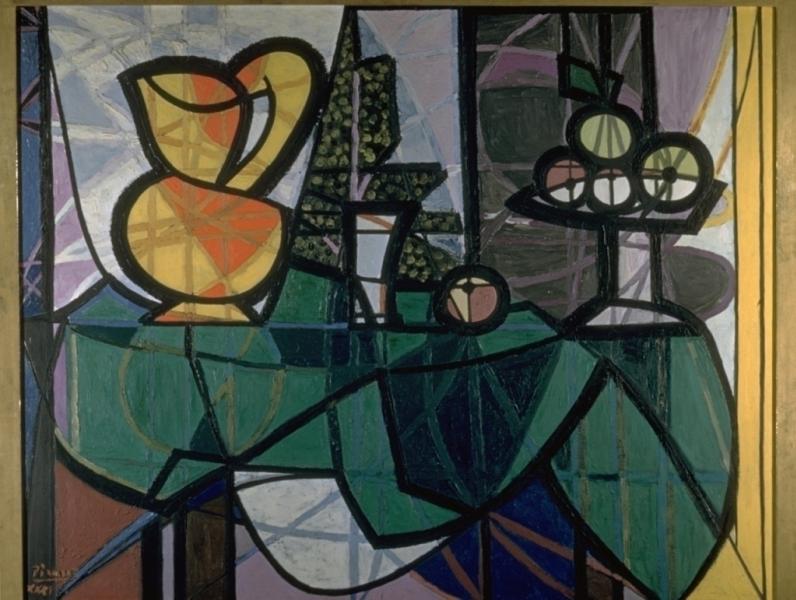 Pitcher and Bowl of Fruit by Pablo Picasso