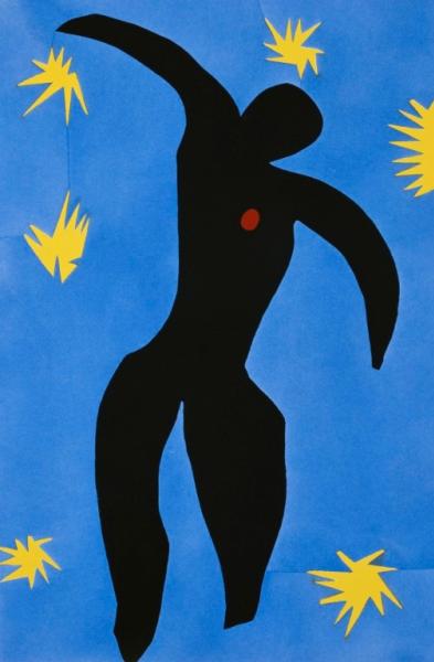 Jazz, Teriade, Paris, 1947: Icarus by Henri Matisse