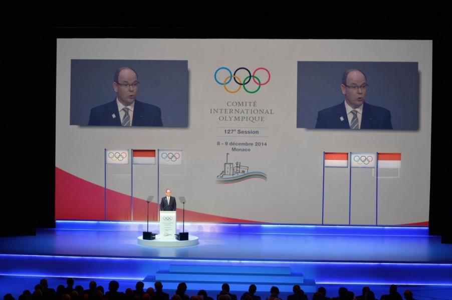 Discours S.A.S. Prince Albert II, CIO
